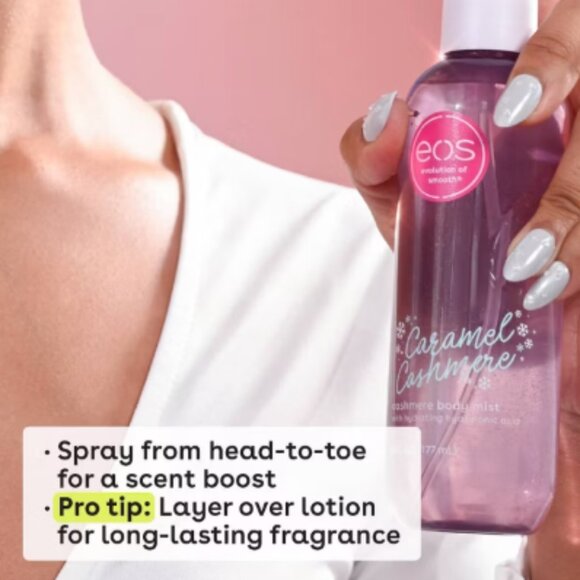 EOS Body Mist - Caramel Cashmere - Buy One, Get Two Free! - Picture 4 of 6